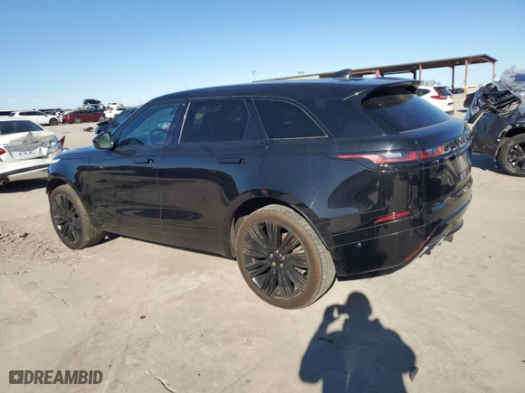 2019 Land Rover Range Rover Velar R-Dynamic SE with VIN SALYL2EV4KA795120, listed as a Copart auction lot 80963344 with 50,377 mi miles and Salvage Title. Bid and sale history available at carsss.com. Image 2.