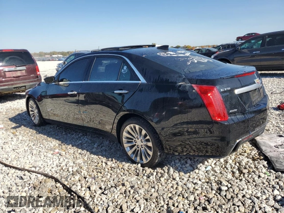2018 Cadillac CTS Sedan Luxury AWD with VIN 1G6AX5SX2J0157766, listed as a Copart auction lot 75521394 with 0 mi miles and Clean Title. Bid and sale history available at carsss.com. Image 2.