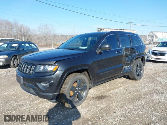 2015 Jeep Grand Cherokee Laredo with VIN 1C4RJFAG6FC171751, listed as a IAAI auction lot 41487935 with 134,113 mi miles. Bid and sale history available at carsss.com. Image 18.