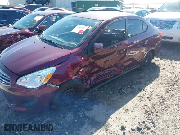 2019 Mitsubishi Mirage ES z VIN ML32F3FJ8KHF05447, wystawiony jako IAAI lot #41997807 z przebiegiem 61 557 mil mil oraz . Historia ofert i sprzedaży dostępna na DreamBid. Obrazek 6.