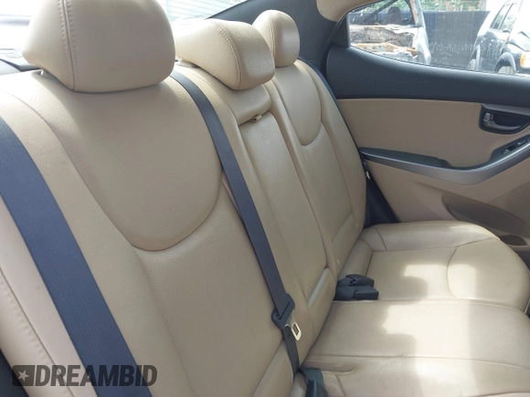 2013 Hyundai Elantra Limited with VIN 5NPDH4AE7DH419645, listed as a IAAI auction lot 41538041 with 53,935 mi miles and . Bid and sale history available at DreamBid. Image 8.