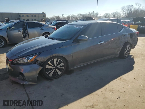 2019 Nissan Altima SL with VIN 1N4BL4EV3KC254269, listed as a Copart auction lot 46680055 with 90,299 mi miles and Salvage Title. Bid and sale history available at DreamBid. Image 1.