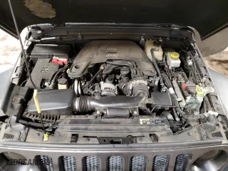 2018 Jeep Wrangler Unlimited Sport S with VIN 1C4HJXDG9JW275512, listed as a Copart auction lot 47561735 with 53,863 mi miles and Salvage Title. Bid and sale history available at carsss.com. Image 12.