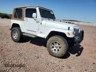 2003 Jeep Wrangler Sahara with VIN 1J4FA59S73P312279, listed as a Copart auction lot 60230445 with 151,886 mi miles and Clean title. Bid and sale history available at DreamBid. Image 4.