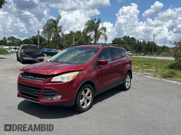 2013 Ford Escape SE with VIN 1FMCU9G95DUD25554, listed as a Copart auction lot 60899985 with Not provided miles and Clean title. Bid and sale history available at DreamBid. Image 2.
