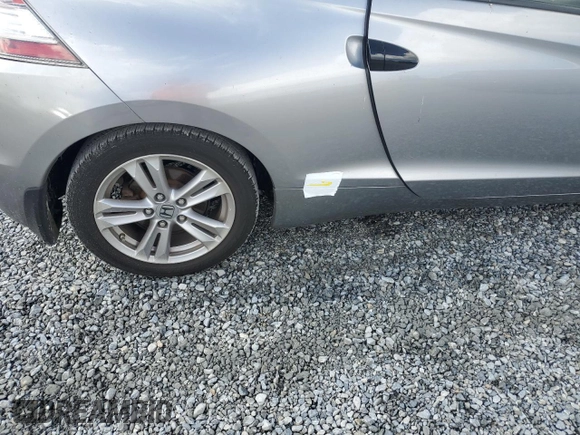 2011 Honda CR-Z with VIN JHMZF1D47BS003640, listed as a Copart auction lot 80452774 with 109,740 mi miles and Salvage Title. Bid and sale history available at carsss.com. Image 12.