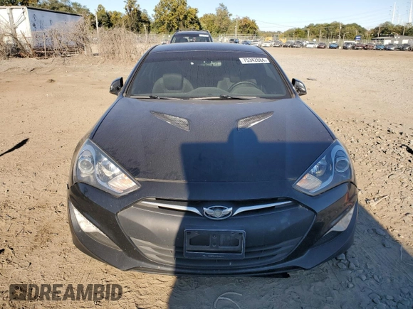 2016 Hyundai Genesis Coupe 3.8L Base with VIN KMHHT6KJ6GU135775, listed as a Copart auction lot 75342884 with 102,943 mi miles and Salvage Title. Bid and sale history available at carsss.com. Image 5.