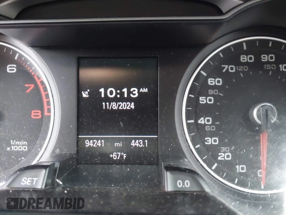 2014 Audi A4 Premium Plus with VIN WAUEFAFL1EN013830, listed as a IAAI auction lot 40807293 with 94,241 mi miles. Bid and sale history available at carsss.com. Image 15.