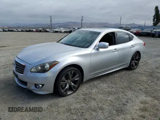2011 Infiniti M37 with VIN JN1BY1AP7BM321003, listed as a Copart auction lot 71838584 with 138,823 mi miles and Salvage Title. Bid and sale history available at carsss.com. Image 1.
