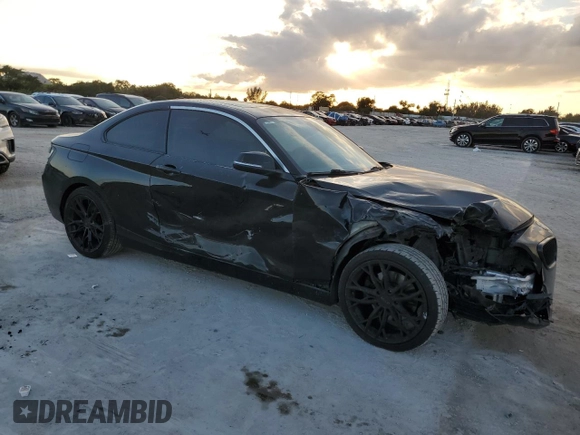 2014 BMW 2 Series 228i with VIN WBA1F5C54EVV99497, listed as a Copart auction lot 42703515 with 135,719 mi miles and Salvage Title. Bid and sale history available at DreamBid. Image 4.