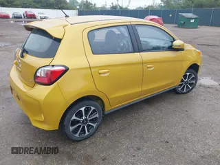 2024 Mitsubishi Mirage Black Edition with VIN ML32AWHJ7RH003579, listed as a IAAI auction lot 42312871 with 25,160 mi miles and . Bid and sale history available at DreamBid. Image 4.