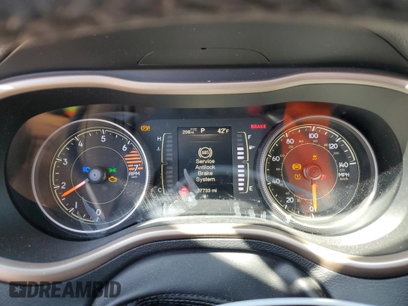 2017 Jeep Cherokee Sport with VIN 1C4PJMAB4HW544836, listed as a Copart auction lot 52512785 with 77,733 mi miles and Salvage Title. Bid and sale history available at DreamBid. Image 9.