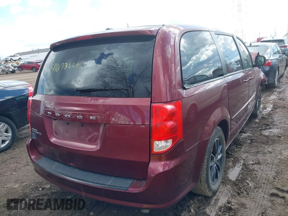 2017 Dodge Grand Caravan SE with VIN 2C4RDGBG6HR846178, listed as a IAAI auction lot 41673660 with 92,808 mi miles and . Bid and sale history available at DreamBid. Image 4.