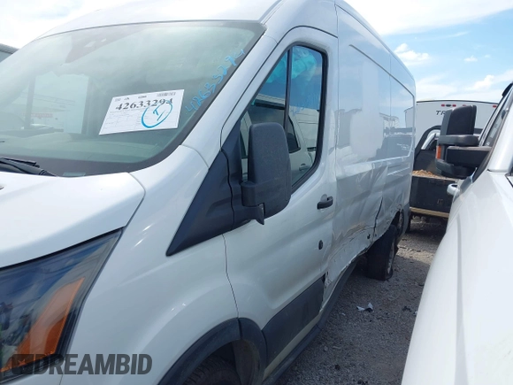 2019 Ford Transit with VIN 1FTYR2CM3KKB86806, listed as a IAAI auction lot 42633294 with 148,555 mi miles and . Bid and sale history available at DreamBid. Image 6.