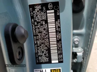 2020 Toyota Prius L Eco with VIN JTDKARFU5L3110386, listed as a Copart auction lot 54043065 with 75,579 mi miles and Salvage Title. Bid and sale history available at DreamBid. Image 13.