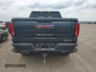 2021 GMC Sierra 1500 AT4 with VIN 3GTP9EEL8MG193861, listed as a Copart auction lot 46087015 with 68,342 mi miles and Salvage Title. Bid and sale history available at carsss.com. Image 6.