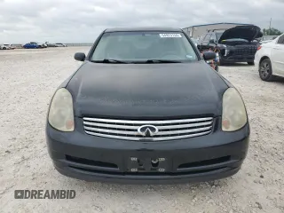 2004 Infiniti G35 w/Leather with VIN JNKCV51E04M610466, listed as a Copart auction lot 54974155 with 160,364 mi miles and Clean Title. Bid and sale history available at DreamBid. Image 5.