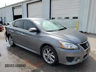 2015 Nissan Sentra SR with VIN 3N1AB7APXFY219407, listed as a Copart auction lot 53062035 with 111,671 mi miles and Salvage Title. Bid and sale history available at DreamBid. Image 4.