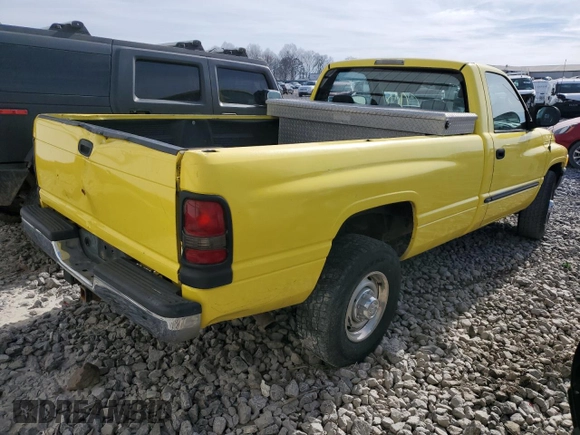 2000 Dodge Ram 2500 with VIN 3B7KC26Z8YM226121, listed as a Copart auction lot 49182715 with 164,444 mi miles and Clean Title. Bid and sale history available at carsss.com. Image 3.