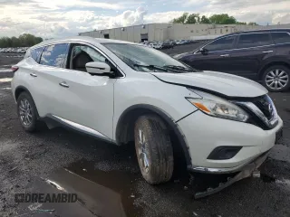 2016 Nissan Murano SL z VIN 5N1AZ2MH3GN128490, wystawiony jako Copart lot #55619185 z przebiegiem 77 174 mil mil oraz Szkody całkowita. Historia ofert i sprzedaży dostępna na DreamBid. Obrazek 4.