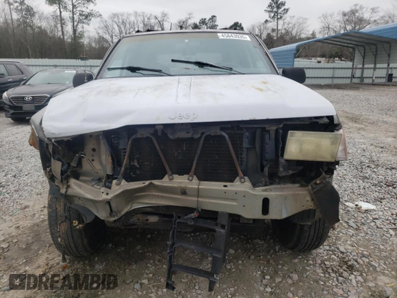 1996 Jeep Grand Cherokee Laredo with VIN 1J4FX58S5TC248122, listed as a Copart auction lot 45843935 with 295,521 mi miles and Salvage Title. Bid and sale history available at carsss.com. Image 5.