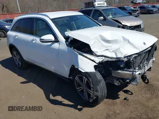 2022 Mercedes-Benz GLC 300 with VIN W1N0G8EB1NV344248, listed as a IAAI auction lot 42059529 with 28,500 mi miles and . Bid and sale history available at DreamBid. Image 1.