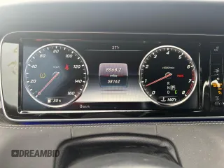 2017 Mercedes-Benz S 550 with VIN WDDXK8CB6HA017725, listed as a Copart auction lot 82421984 with 58,162 mi miles and Clean Title. Bid and sale history available at DreamBid. Image 9.