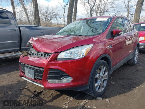 2015 Ford Escape Titanium with VIN 1FMCU9J91FUA97855, listed as a IAAI auction lot 41689650 with 125,487 mi miles. Bid and sale history available at carsss.com. Image 6.