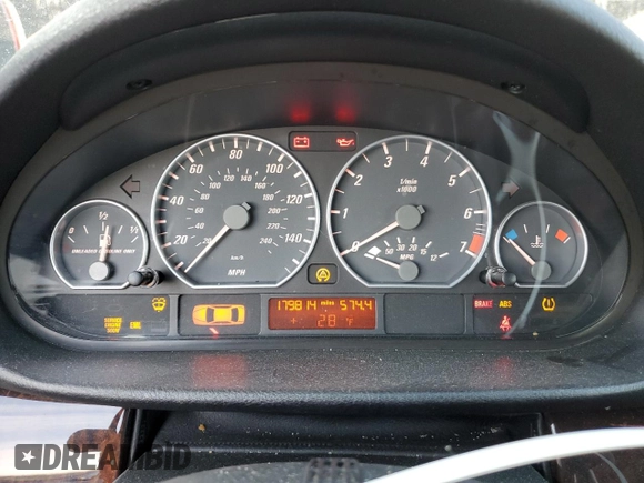 2005 BMW 3 Series 330Ci with VIN WBABW53445PJ96989, listed as a Copart auction lot 42488995 with 179,814 mi miles and Clean Title. Bid and sale history available at carsss.com. Image 9.