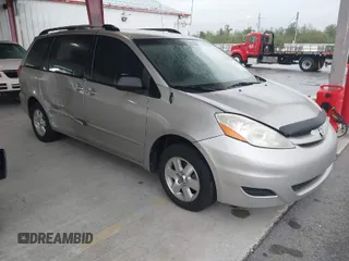 2006 Toyota Sienna CE with VIN 5TDZA23C86S488965, listed as a IAAI auction lot 41856248 with 182,963 mi miles and . Bid and sale history available at DreamBid. Image 1.