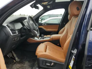 2019 BMW X5 xDrive40i with VIN 5UXCR6C51KLL26595, listed as a Copart auction lot 70907012 with 54,276 mi miles. Bid and sale history available at carsss.com. Image 7.