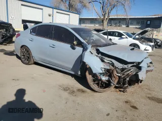 2019 Subaru WRX Premium with VIN JF1VA1B65K9809346, listed as a Copart auction lot 43814465 with 89,692 mi miles and Salvage Title. Bid and sale history available at carsss.com. Image 4.