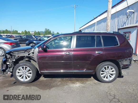2013 Toyota Highlander Limited with VIN JTEDC3EH1D2011037, listed as a IAAI auction lot 42384576 with 334,621 mi miles and . Bid and sale history available at DreamBid. Image 15.