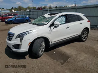 2017 Cadillac XT5 Luxury FWD z VIN 1GYKNBRS8HZ157481, wystawiony jako Copart lot #53922655 z przebiegiem 121 849 mil mil oraz Szkoda całkowita • Salvage title. Historia ofert i sprzedaży dostępna na DreamBid. Obrazek 1.