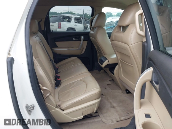 2010 GMC Acadia SLT1 with VIN 1GKLVMED9AJ182489, listed as a IAAI auction lot 42381529 with 191,345 mi miles and . Bid and sale history available at DreamBid. Image 8.