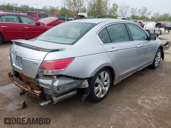 2010 Honda Accord EX-L with VIN 1HGCP3F83AA002426, listed as a IAAI auction lot 42133835 with 224,484 mi miles and . Bid and sale history available at DreamBid. Image 4.