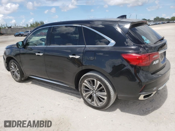 2020 Acura MDX Technology with VIN 5J8YD3H50LL018172, listed as a Copart auction lot 62279265 with 61,584 mi miles and Salvage title. Bid and sale history available at DreamBid. Image 2.