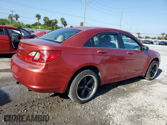 2007 Chrysler Sebring with VIN 1C3LC46K37N679316, listed as a Copart auction lot 57959095 with 146,181 mi miles and Salvage title. Bid and sale history available at DreamBid. Image 3.