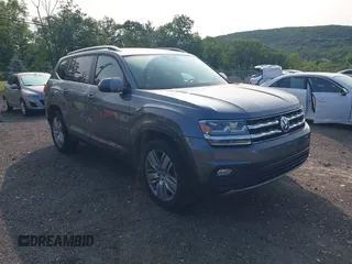 2019 Volkswagen Atlas SE with VIN 1V2UR2CA4KC597211, listed as a IAAI auction lot 42378862 with 106,558 mi miles and . Bid and sale history available at DreamBid. Image 1.