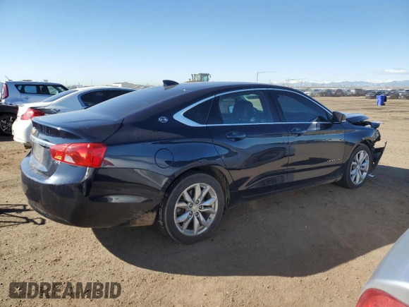 2017 Chevrolet Impala LT with VIN 2G1105SA3H9154543, listed as a Copart auction lot 47993825 with 205,339 mi miles and Salvage Title. Bid and sale history available at DreamBid. Image 3.
