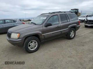 2000 Jeep Grand Cherokee Limited with VIN 1J4GW58N9YC349155, listed as a Copart auction lot 53584115 with 179,404 mi miles and Clean title. Bid and sale history available at DreamBid. Image 1.