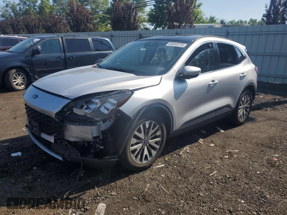2020 Ford Escape Titanium Hybrid with VIN 1FMCU9DZ0LUC19127, listed as a Copart auction lot 64840315 with Not provided miles and Salvage title. Bid and sale history available at DreamBid. Image 1.
