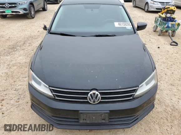 2015 Volkswagen Jetta Sedan 1.8T SE w/Connectivity with VIN 3VWD07AJXFM307406, listed as a Copart auction lot 46159295 with 125,168 mi miles and Salvage Title. Bid and sale history available at carsss.com. Image 5.