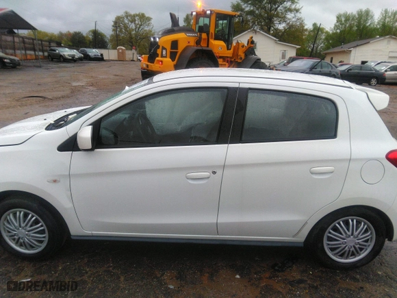 2017 Mitsubishi Mirage ES with VIN ML32A3HJ7HH018032, listed as a IAAI auction lot 41973582 with 71,293 mi miles. Bid and sale history available at carsss.com. Image 14.