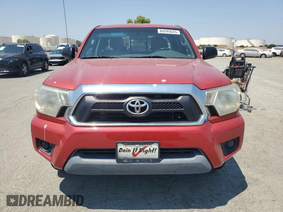 2014 Toyota Tacoma with VIN 5TFTX4CN4EX042936, listed as a Copart auction lot 64295645 with 117,202 mi miles and Salvage title. Bid and sale history available at DreamBid. Image 5.