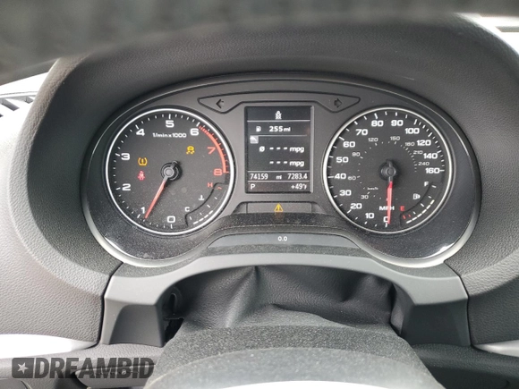 2015 Audi A3 Premium z VIN WAUBFGFF7F1060983, wystawiony jako Copart lot #53525285 z przebiegiem 74 159 mil mil oraz Szkoda całkowita • Salvage title. Historia ofert i sprzedaży dostępna na DreamBid. Obrazek 9.