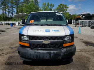 2017 Chevrolet Express Cargo with VIN 1GCWGAFF9H1352846, listed as a Copart auction lot 51229595 with 293,721 mi miles and Salvage Title. Bid and sale history available at DreamBid. Image 5.