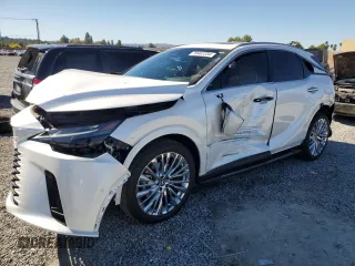 2024 Lexus RX with VIN 2T2BAMBA4RC029065, listed as a Copart auction lot 78467234 with 6,121 mi miles and Salvage Title. Bid and sale history available at carsss.com. Image 1.