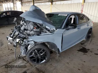 2022 Honda Civic Sport z VIN 2HGFE2F52NH509652, wystawiony jako Copart lot #54934335 z przebiegiem Nie podano mil oraz Szkoda całkowita • Salvage title. Historia ofert i sprzedaży dostępna na DreamBid. Obrazek 1.