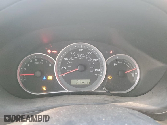 2010 Subaru Impreza Premium with VIN JF1GE6B68AG509031, listed as a Copart auction lot 54092645 with 212,931 mi miles and Clean title. Bid and sale history available at DreamBid. Image 9.
